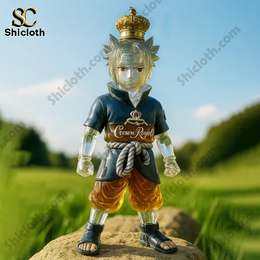 Naruto Crown Royal Whiskey Bottle 3 Naruto Crown Royal Whiskey Bottle - Image 3
