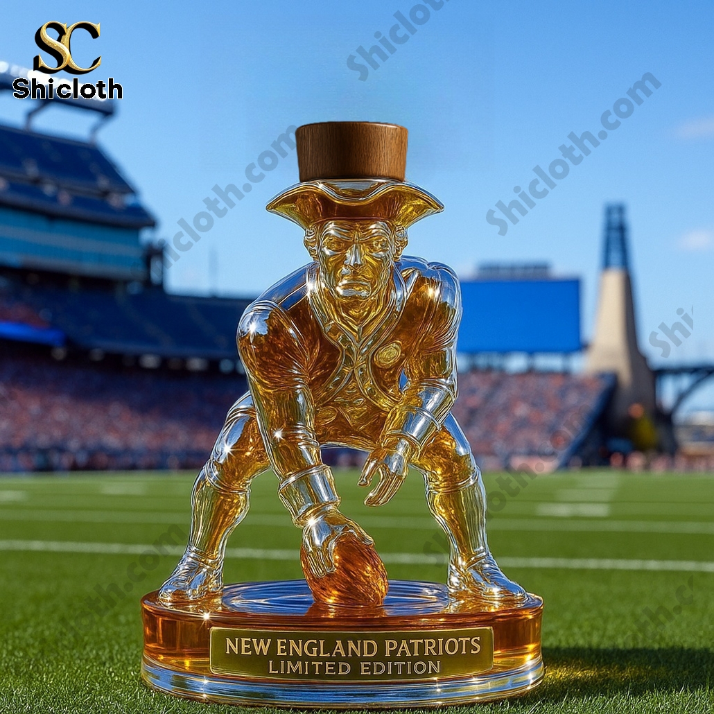 New England Patriots Limited Edition Whiskey Bottle 5 New England Patriots Limited Edition Whiskey Bottle - Image 5