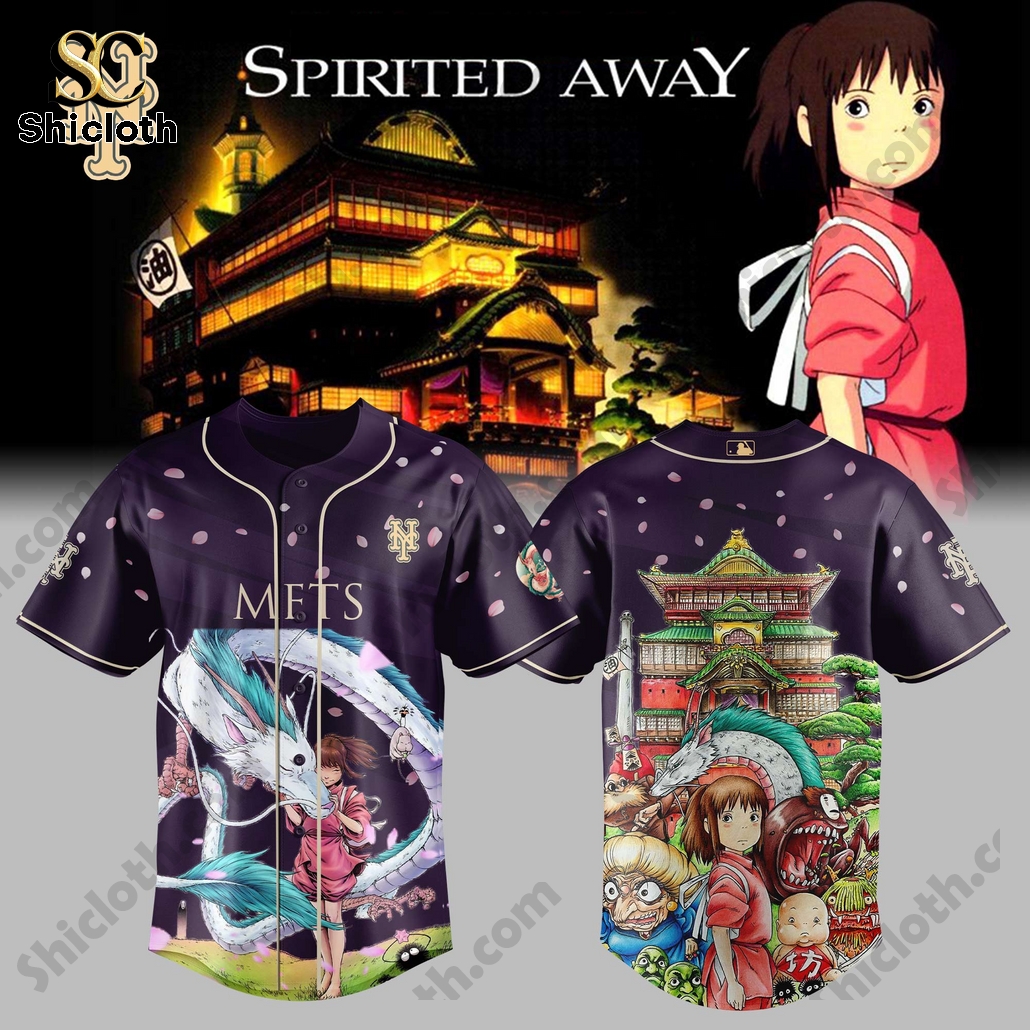 New York Mets MLB Spirited Away Baseball Jersey