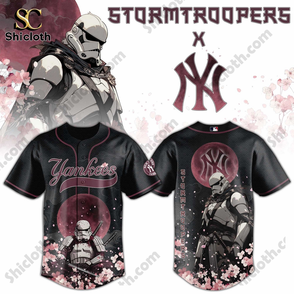 New York Yankees x Stormtrooper Japan Baseball Jersey