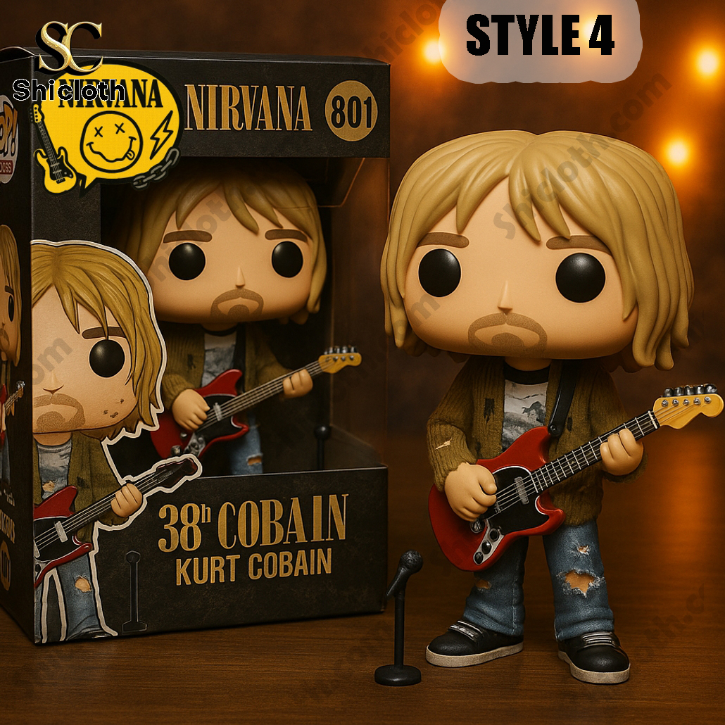 Nirvana 38th Anniversary POP Figure Doll 5 Nirvana 38th Anniversary POP Figure Doll - Image 5