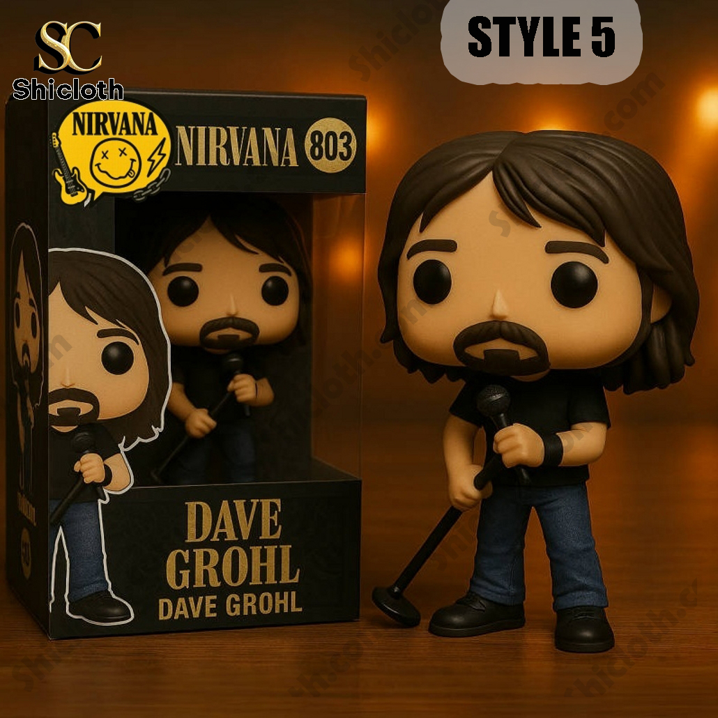 Nirvana 38th Anniversary POP Figure Doll 6 Nirvana 38th Anniversary POP Figure Doll - Image 6