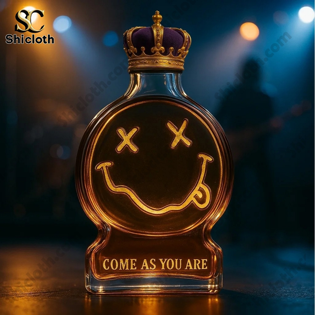 Nirvana Tribute Whiskey Bottle