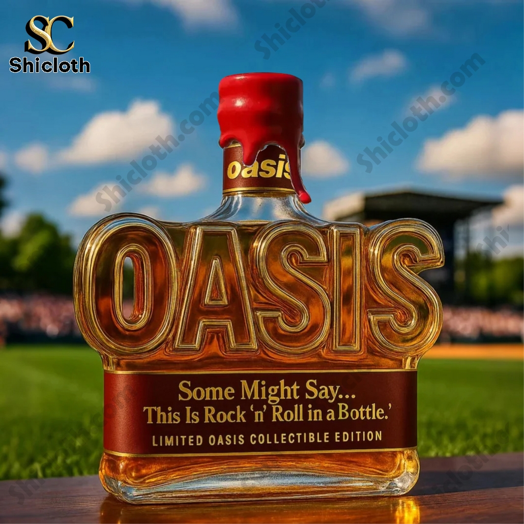 Oasis Rock King Some Might Say Whiskey Bottle 3 Oasis Rock King Some Might Say Whiskey Bottle - Image 3