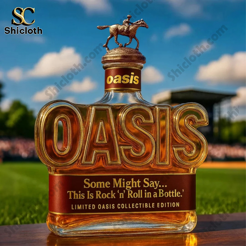 Oasis Rock King Some Might Say Whiskey Bottle 4 Oasis Rock King Some Might Say Whiskey Bottle - Image 4