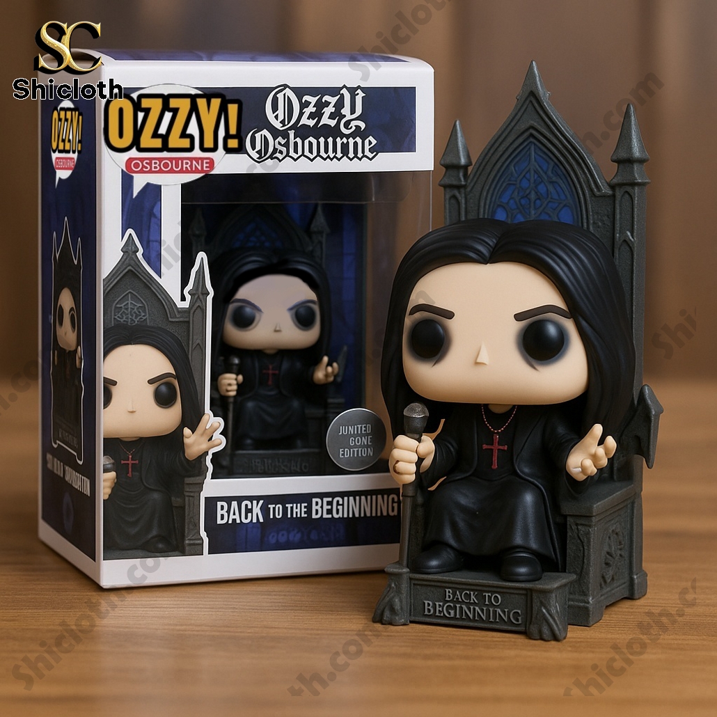 NEWEST Ozzy Osbourne Back to the Beginning Pop Figure Doll
