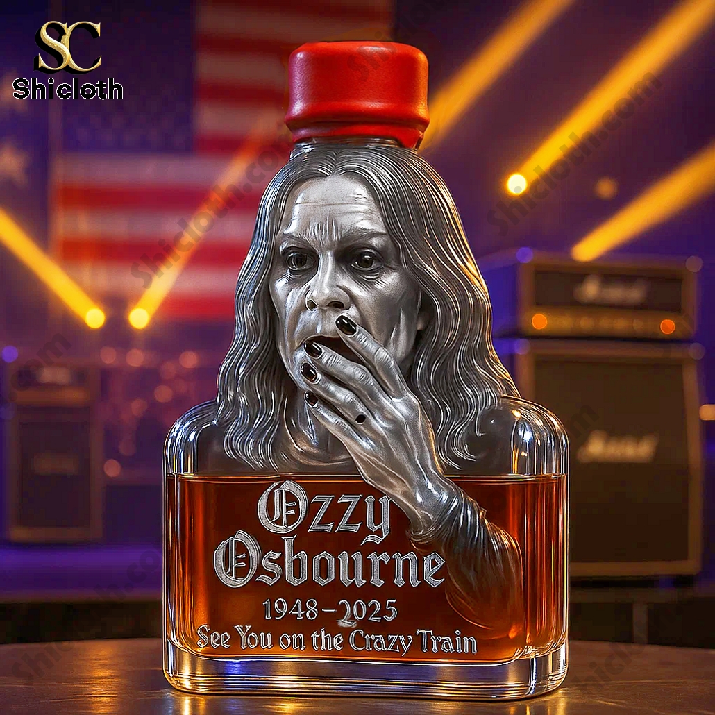 Ozzy Osbourne Crazy Train Whiskey Bottle 5 Ozzy Osbourne Crazy Train Whiskey Bottle - Image 5