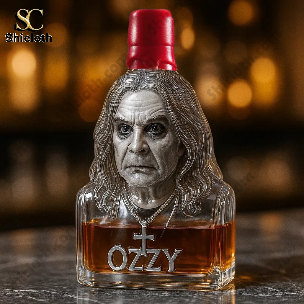 Ozzy Osbourne Crown Royal Whisky Bottle 3 Ozzy Osbourne Crown Royal Whisky Bottle - Image 3