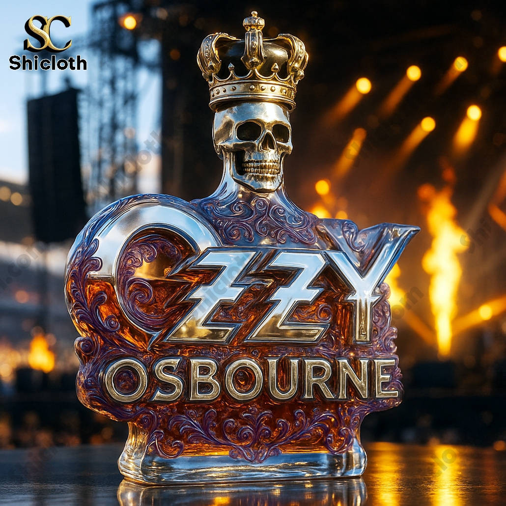 Ozzy Osbourne Legendary Commemorative Edition Whisky Bottle