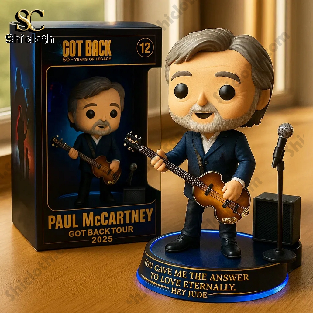 Paul McCartney "Got Back Tour 2025" Commemorative Pop Figure