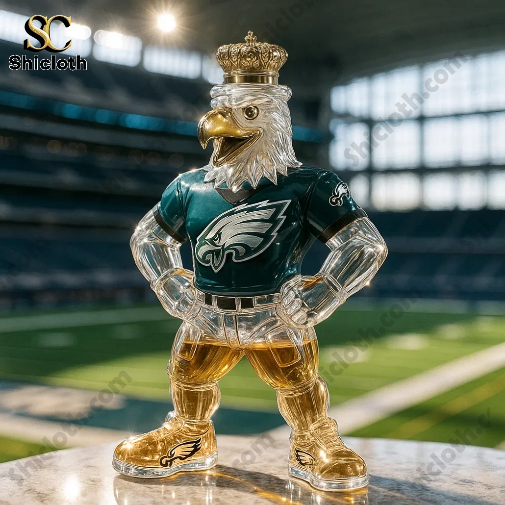 Philadelphia Eagles Whiskey Bottle