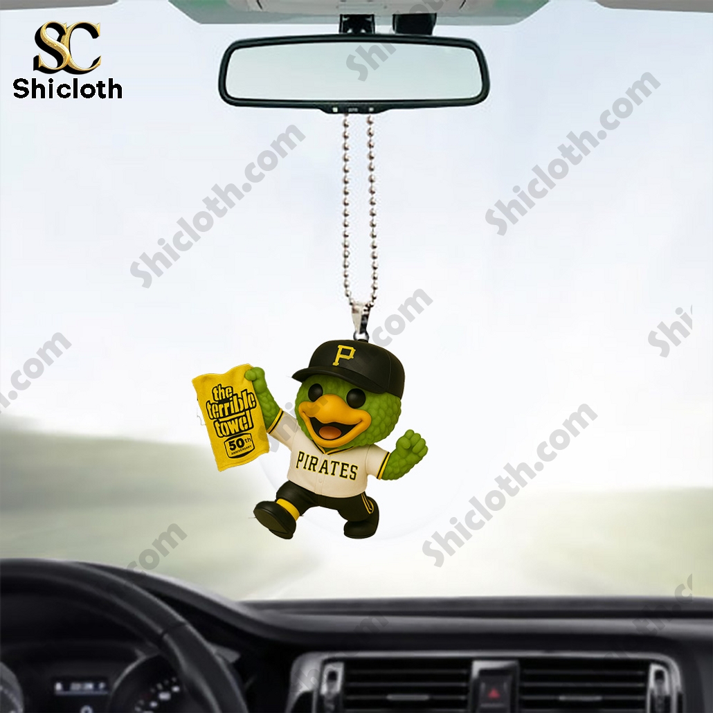 Pirate Parrot Terrible Towel 50th Anniversary Ornament 3 Pirate Parrot Terrible Towel 50th Anniversary Ornament - Image 3