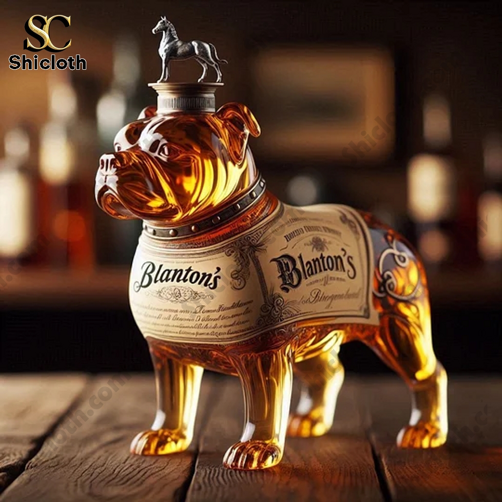 PitBulls Dog Crown Royal Whiskey Bottle 3 PitBulls Dog Crown Royal Whiskey Bottle - Image 3