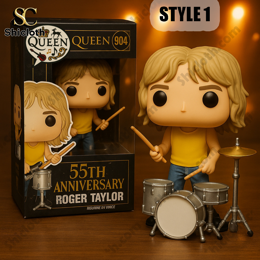 Queen 55 Anniversary Pop Figure Doll