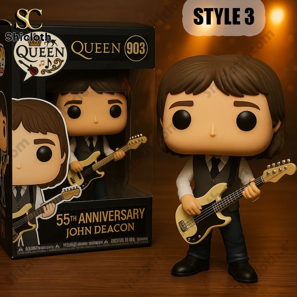 Queen 55 Anniversary Pop Figure Doll 3 Queen 55 Anniversary Pop Figure Doll - Image 3