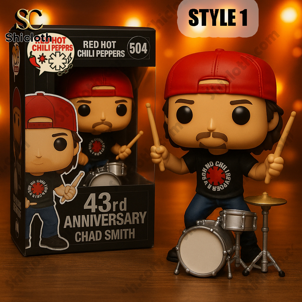 Red Hot Chili Peppers 43th Anniversary POP Figure Doll