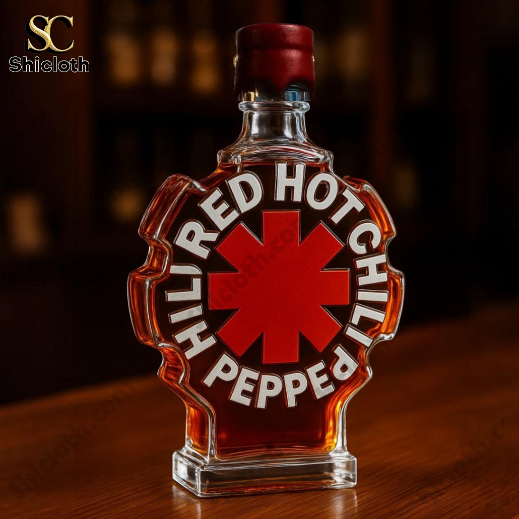 Red Hot Chili Peppers Limited Edition Whiskey Bottle 3 Red Hot Chili Peppers Limited Edition Whiskey Bottle - Image 3