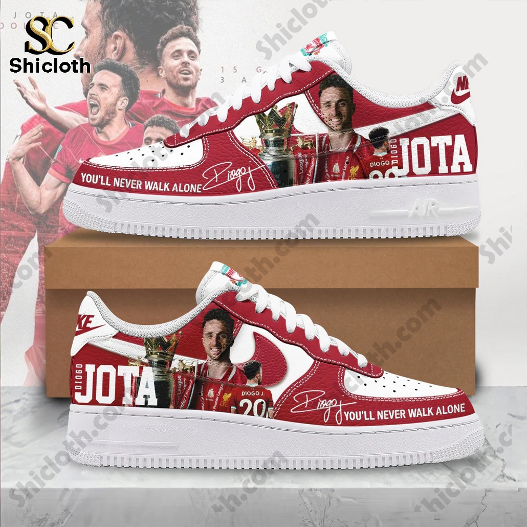 RIP Diogo Jota 1996-2025 Liverpool Air Force Shoes