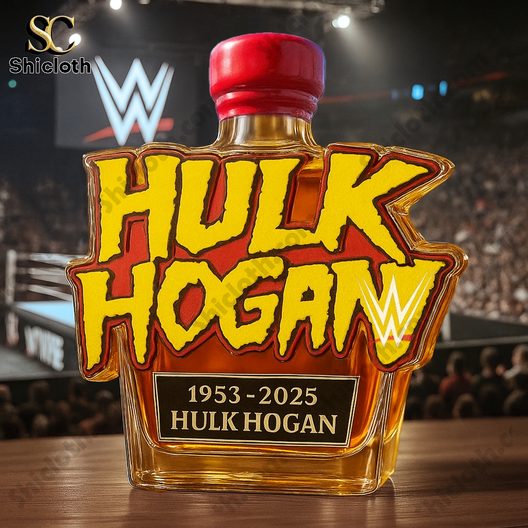 RIP Hulk Hogan Memorial Edition Whiskey Bottle 3 RIP Hulk Hogan Memorial Edition Whiskey Bottle - Image 3