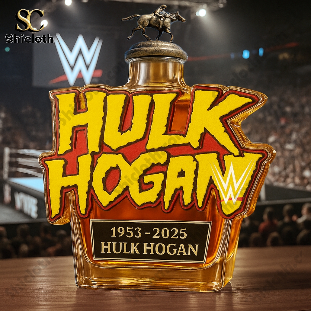 RIP Hulk Hogan Memorial Edition Whiskey Bottle 4 RIP Hulk Hogan Memorial Edition Whiskey Bottle - Image 4