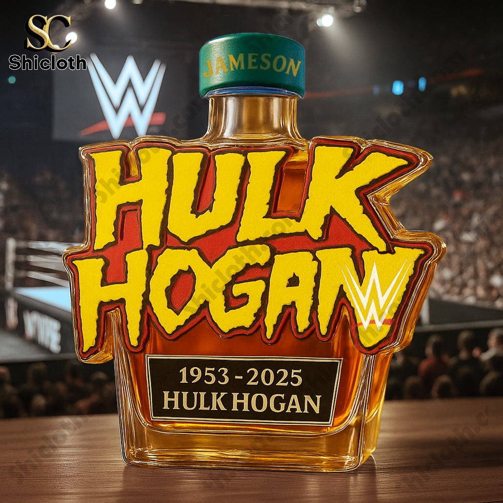 RIP Hulk Hogan Memorial Edition Whiskey Bottle 5 RIP Hulk Hogan Memorial Edition Whiskey Bottle - Image 5