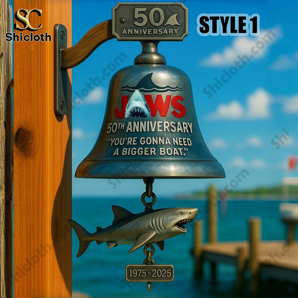 HOT Jaws 50th Anniversary Doorbell
