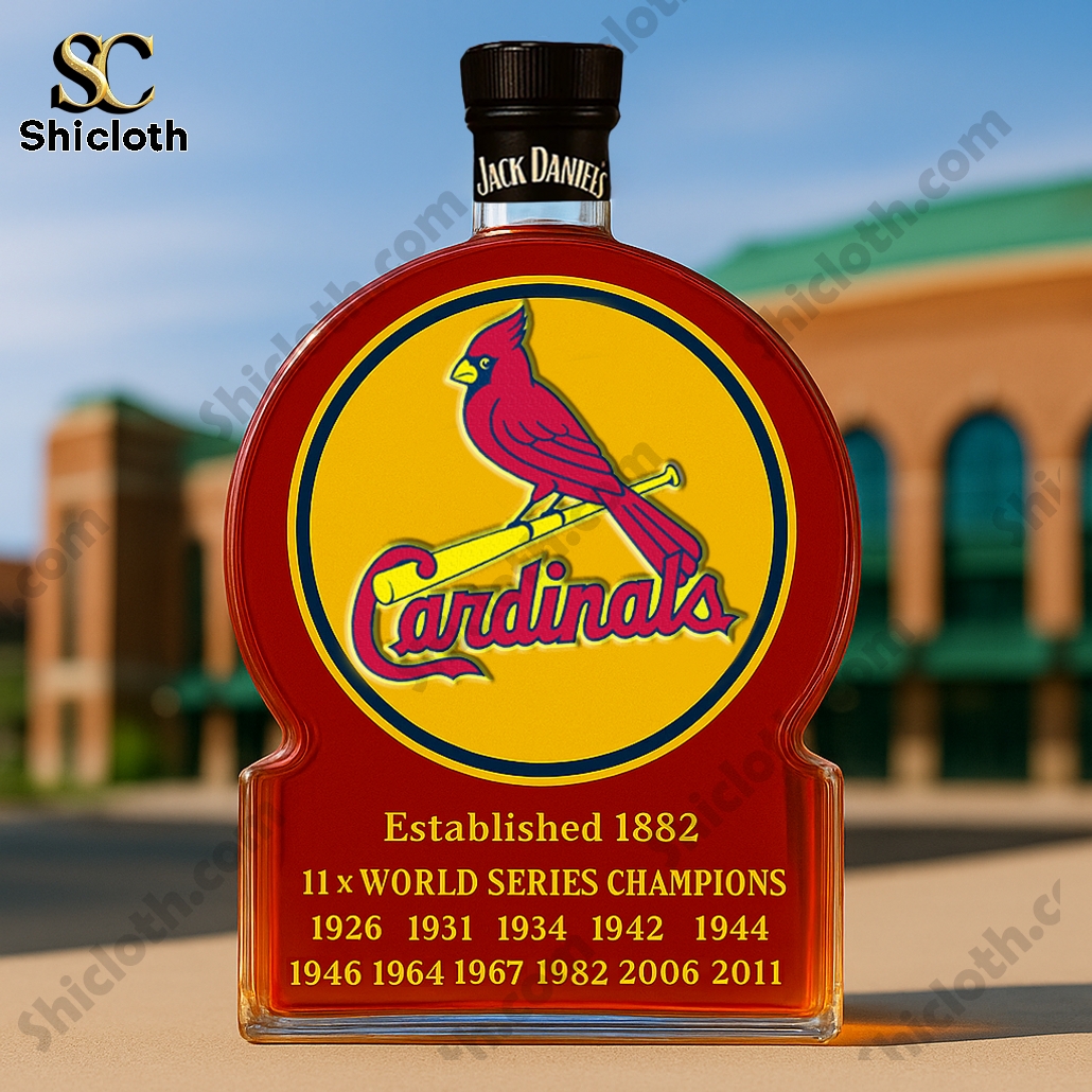 Saint Louis Cardinals Glory Whiskey Bottle 4 Saint Louis Cardinals Glory Whiskey Bottle - Image 4