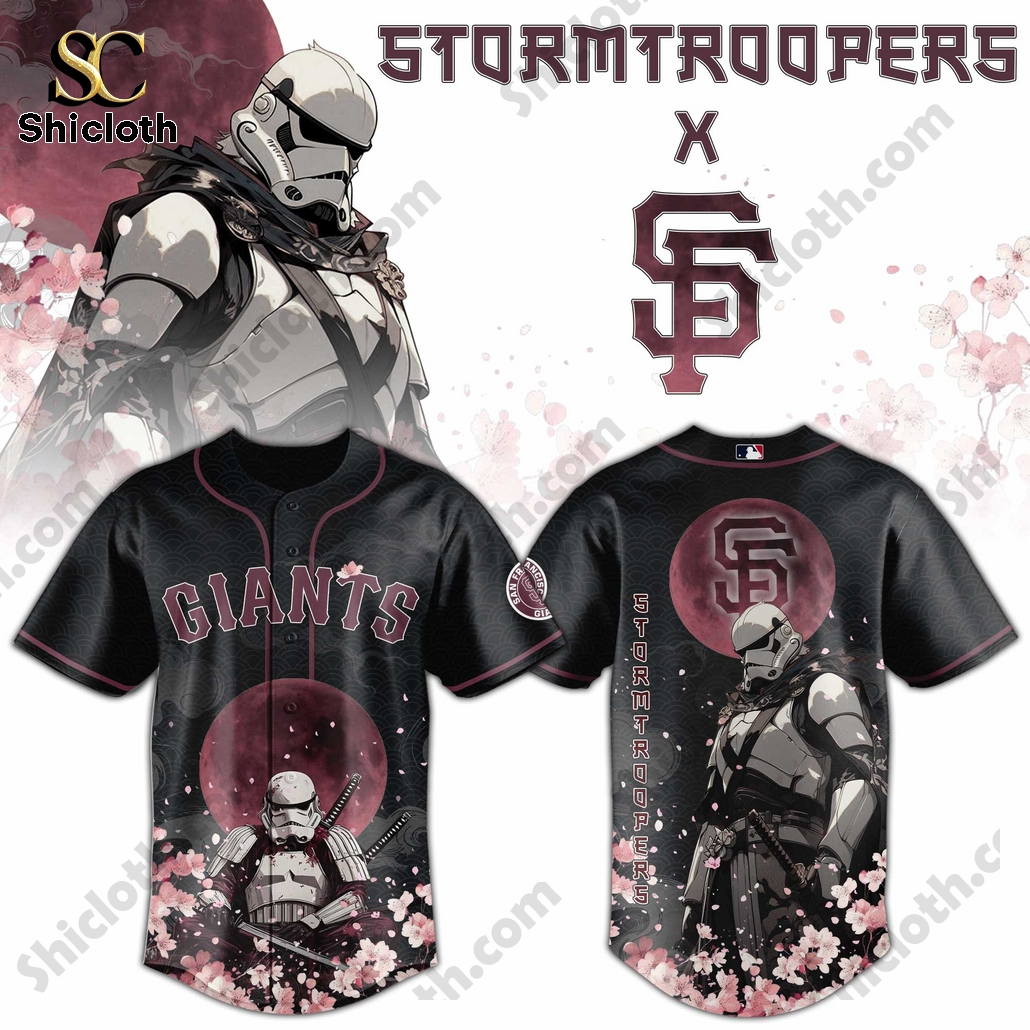 San Francisco Giants MLB Stormtrooper Japan Baseball Jersey