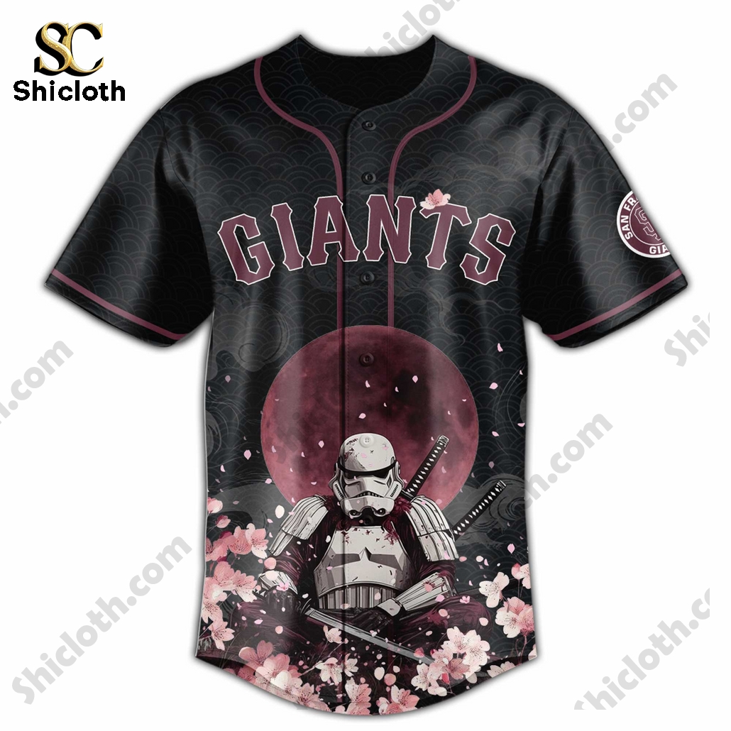 San Francisco Giants MLB Stormtrooper Japan Baseball Jersey