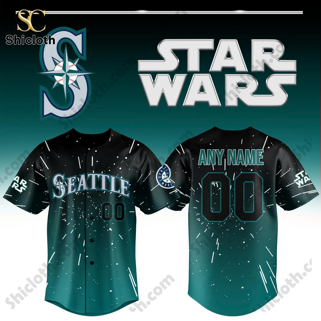 Seattle Mariners 2025 Star Wars Custom Night jersey