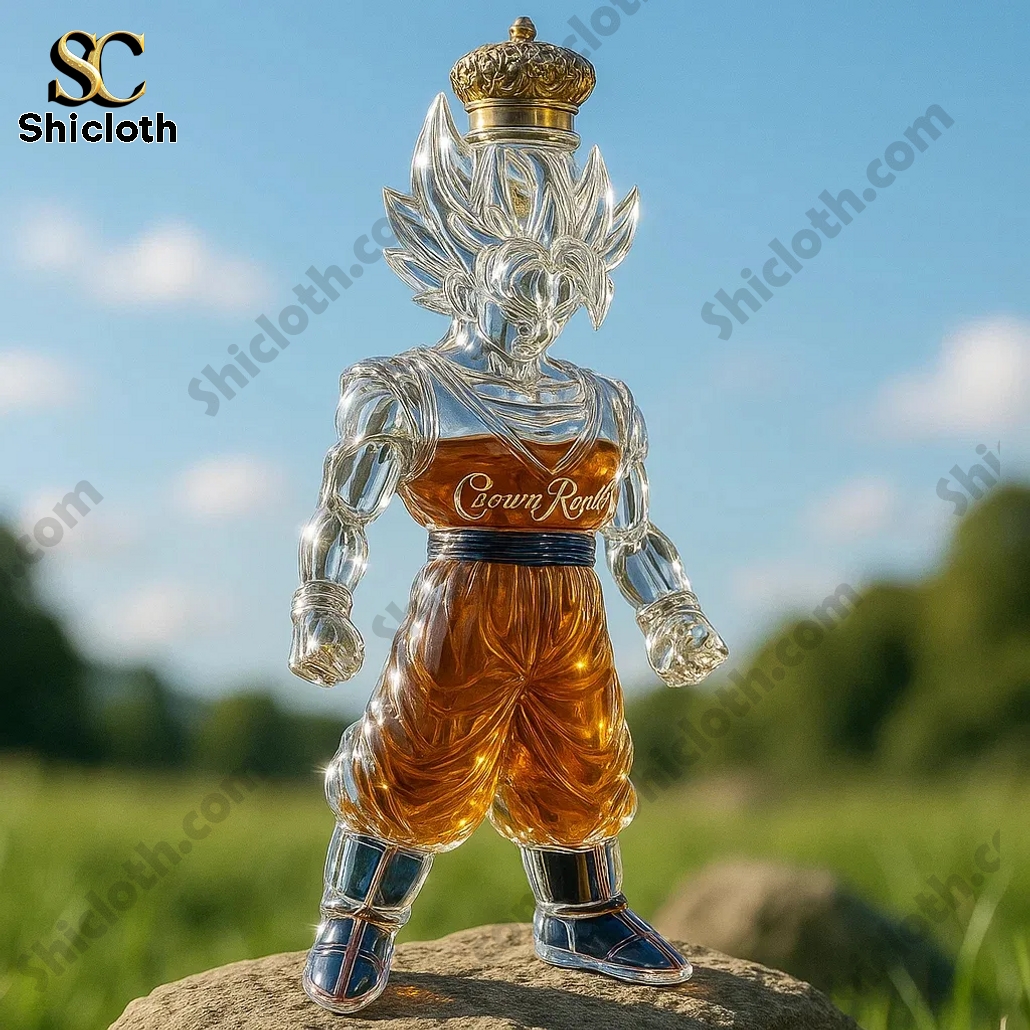Dragon Ball Son Goku Limited Edition Whiskey Bottle