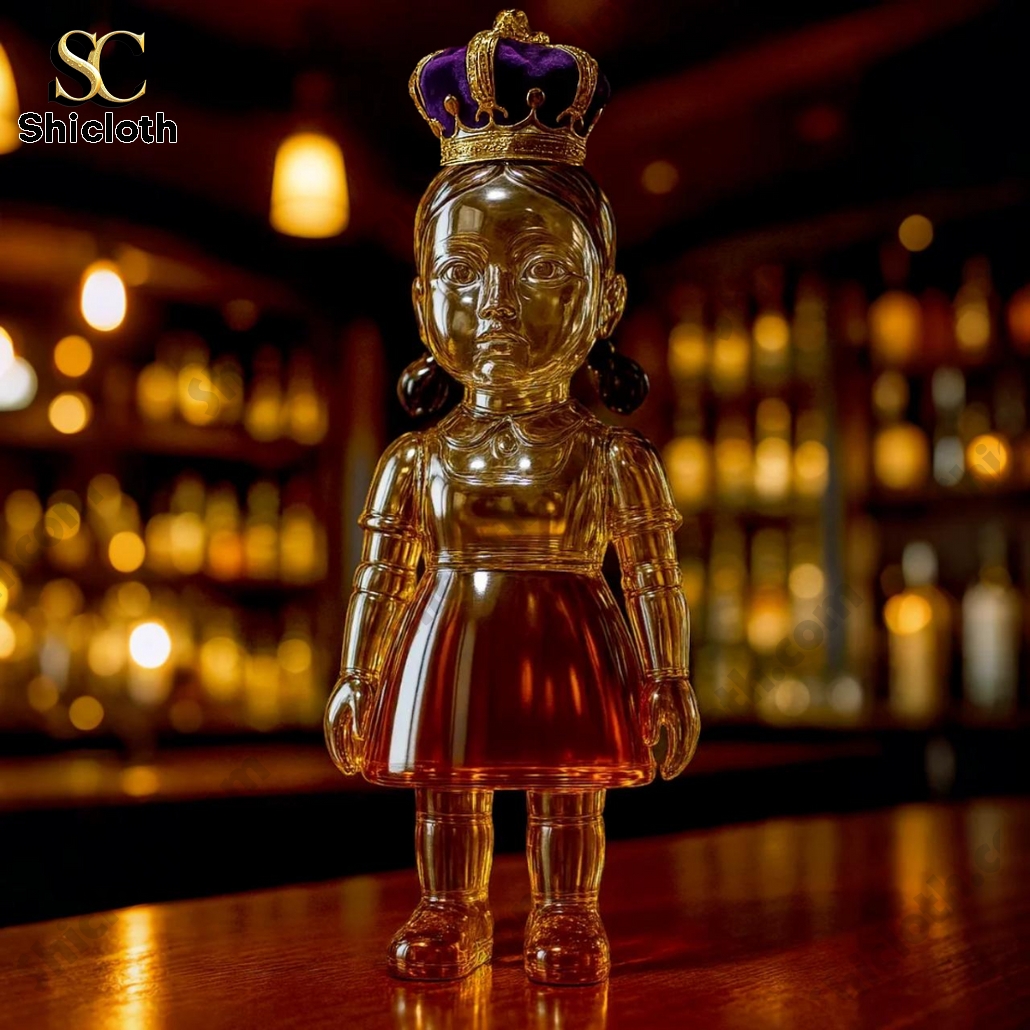 Squid Game Young-hee Doll Whiskey Bottle