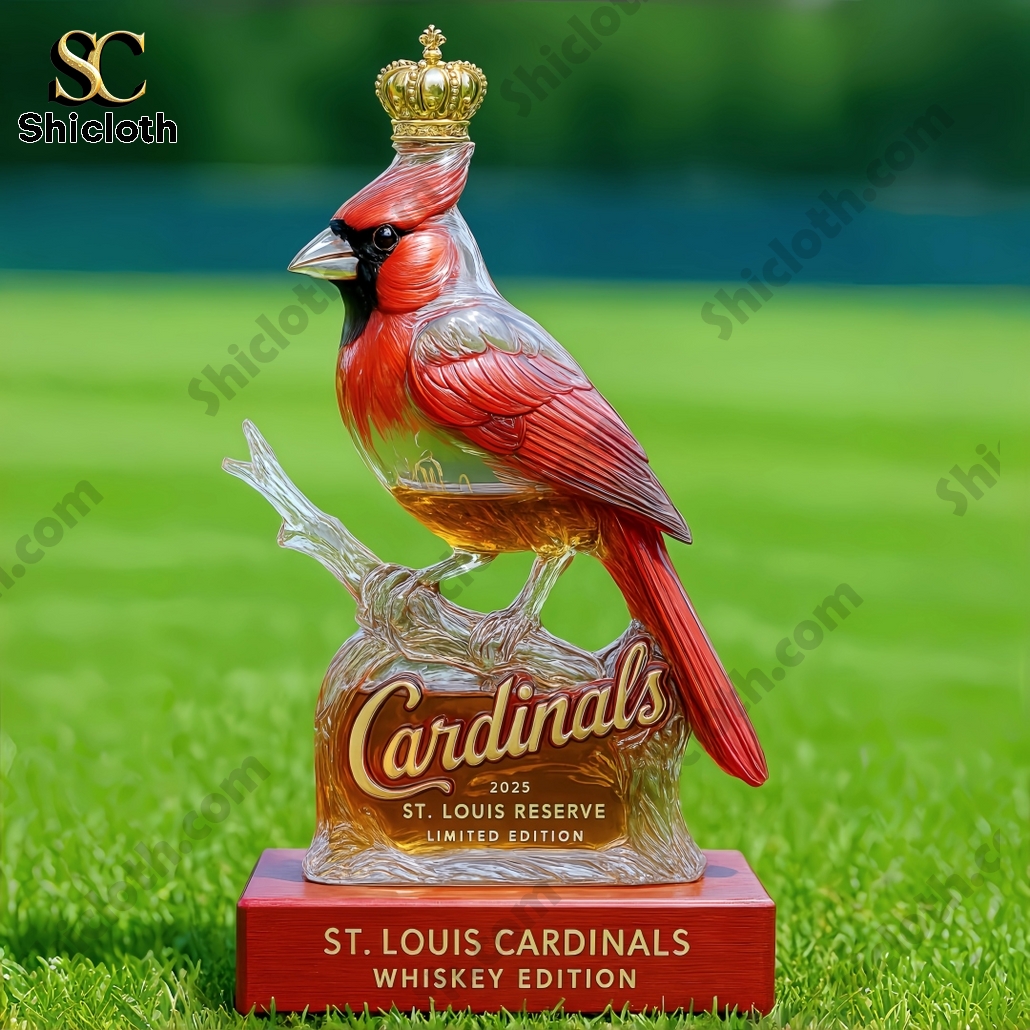 St. Louis Cardinals 2025 Whiskey Bottle