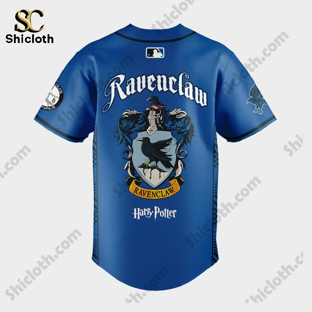 St. Louis Cardinals Ravenclaw House Baseball Jersey 3 St. Louis Cardinals Ravenclaw House Baseball Jersey - Image 3