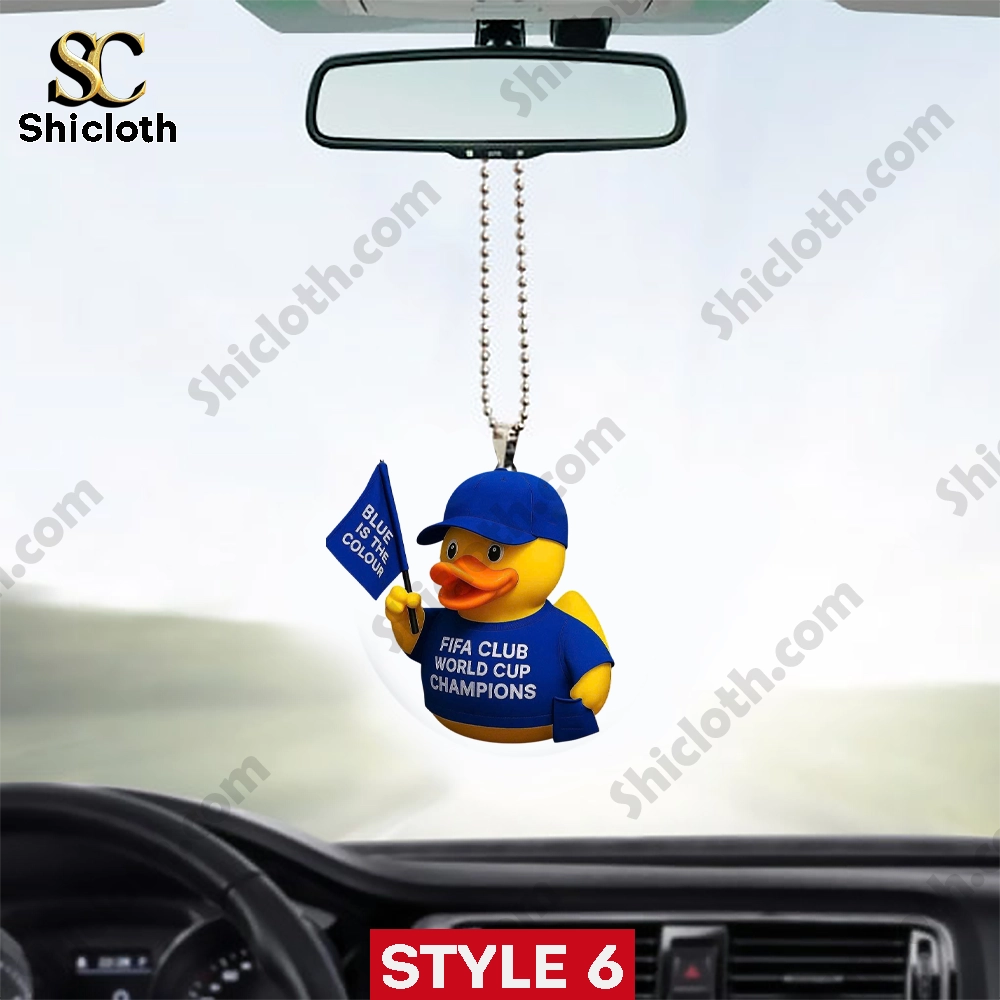 Chelsea FIFA Club World Cup 2025 Champions Duck Ornament 11 Chelsea FIFA Club World Cup 2025 Champions Duck Ornament - Image 11