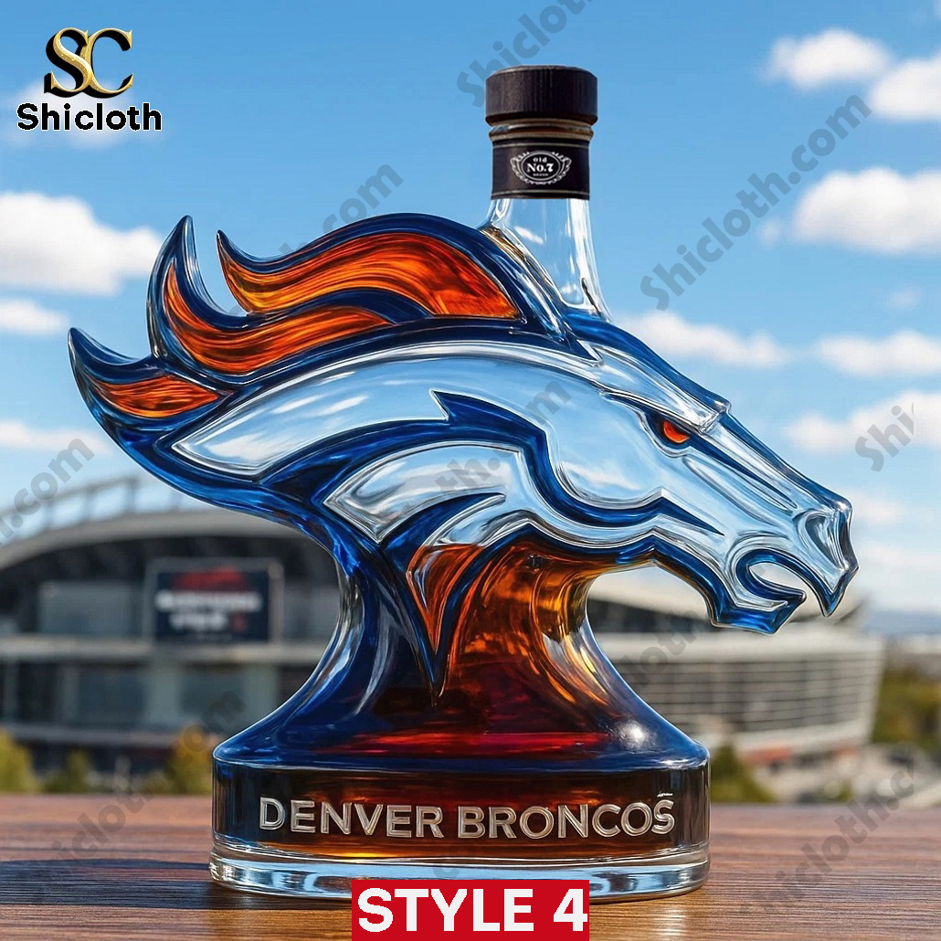 Denver Broncos 2025 Limited Edition Whiskey Bottle 4 Denver Broncos 2025 Limited Edition Whiskey Bottle - Image 4