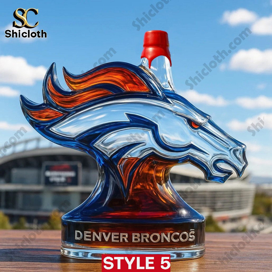 Denver Broncos 2025 Limited Edition Whiskey Bottle 6 Denver Broncos 2025 Limited Edition Whiskey Bottle - Image 6