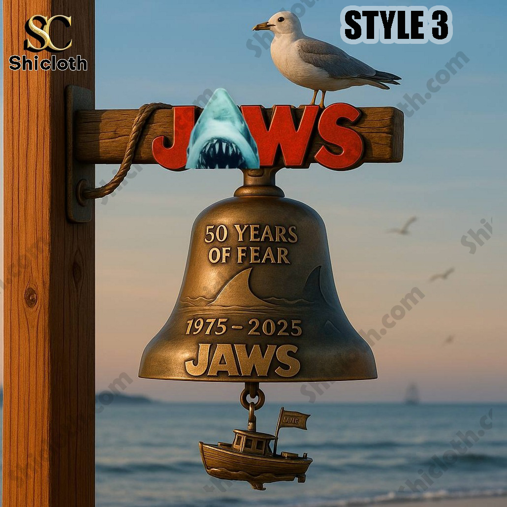 HOT Jaws 50th Anniversary Doorbell 8 Jaws 50th Anniversary Doorbell-Style 3