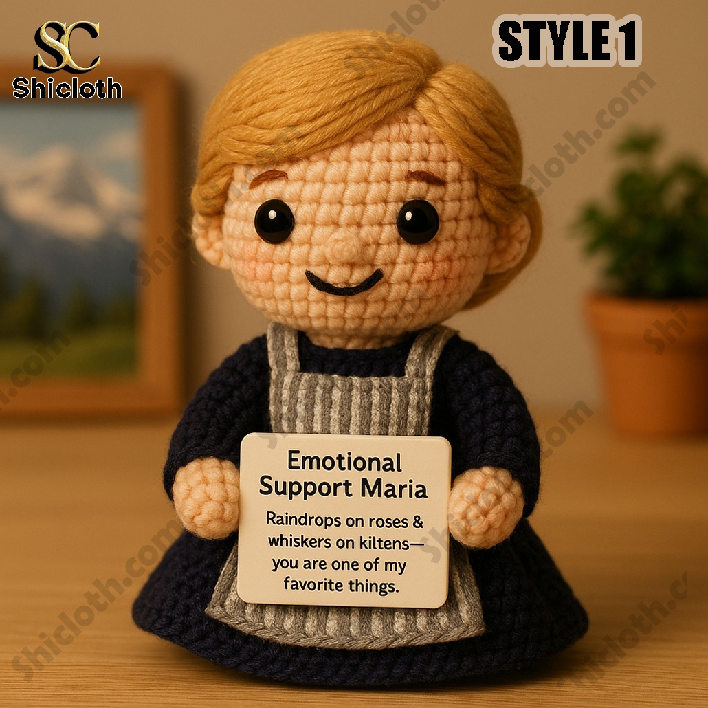 HOT Maria Emotional Support Crochet Doll