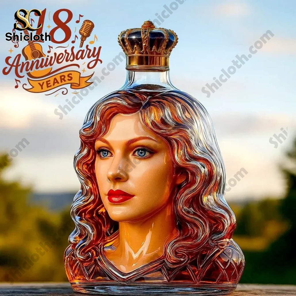 Taylor Swift 18th Anniversary Whiskey Bottle