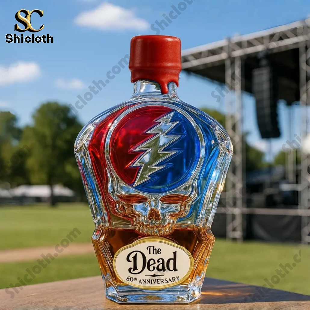 The Grateful Dead 60th Anniversary Whiskey Bottle 3 The Grateful Dead 60th Anniversary Whiskey Bottle - Image 3
