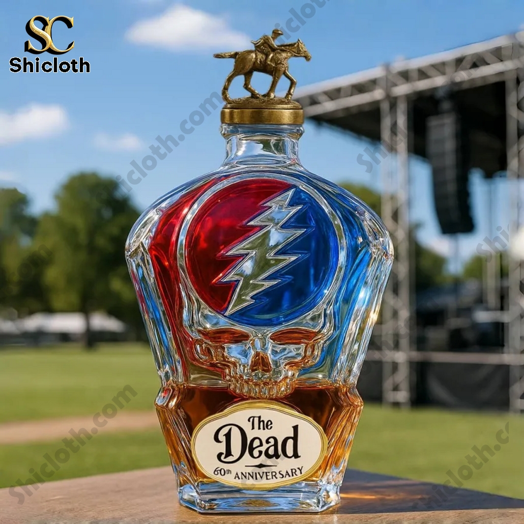 The Grateful Dead 60th Anniversary Whiskey Bottle 4 The Grateful Dead 60th Anniversary Whiskey Bottle - Image 4