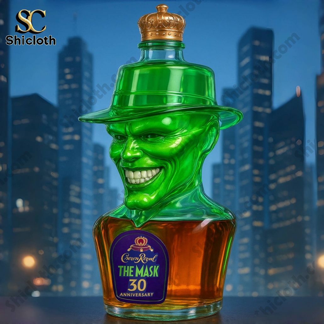 The Mask 30th Anniversary Whiskey Bottle