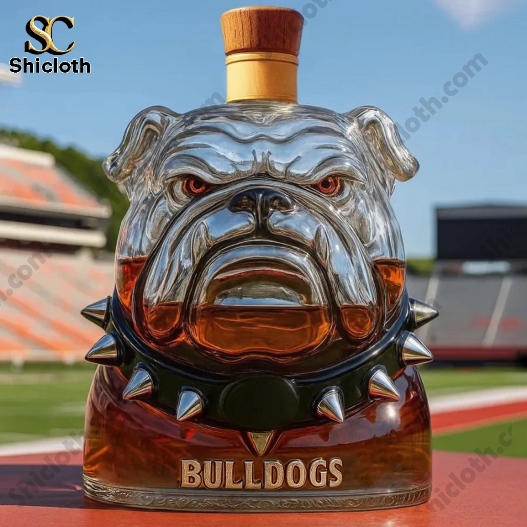 University of Georgia Bulldogs Whiskey Bottle 5 University of Georgia Bulldogs Whiskey Bottle - Image 5