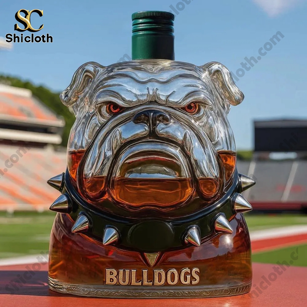 University of Georgia Bulldogs Whiskey Bottle 6 University of Georgia Bulldogs Whiskey Bottle - Image 6