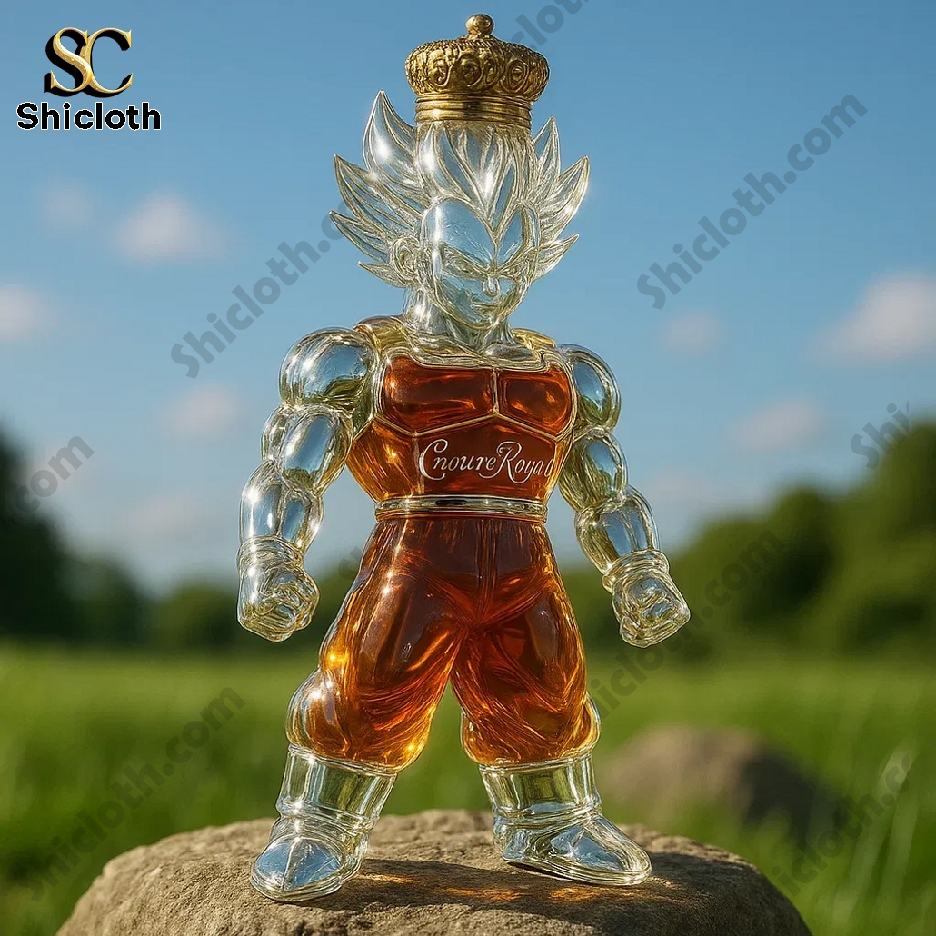 Dragon Ball Vegeta Limited Edition Whiskey Bottle