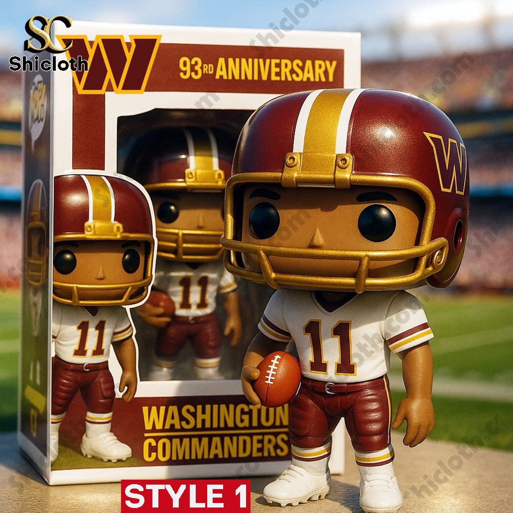 Washington Commanders 93rd Anniversary Pop Figure Doll