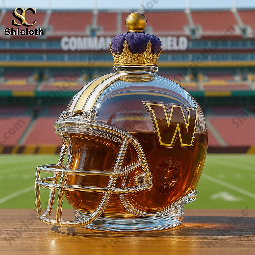 Washington Commanders Helmet Whiskey Bottle