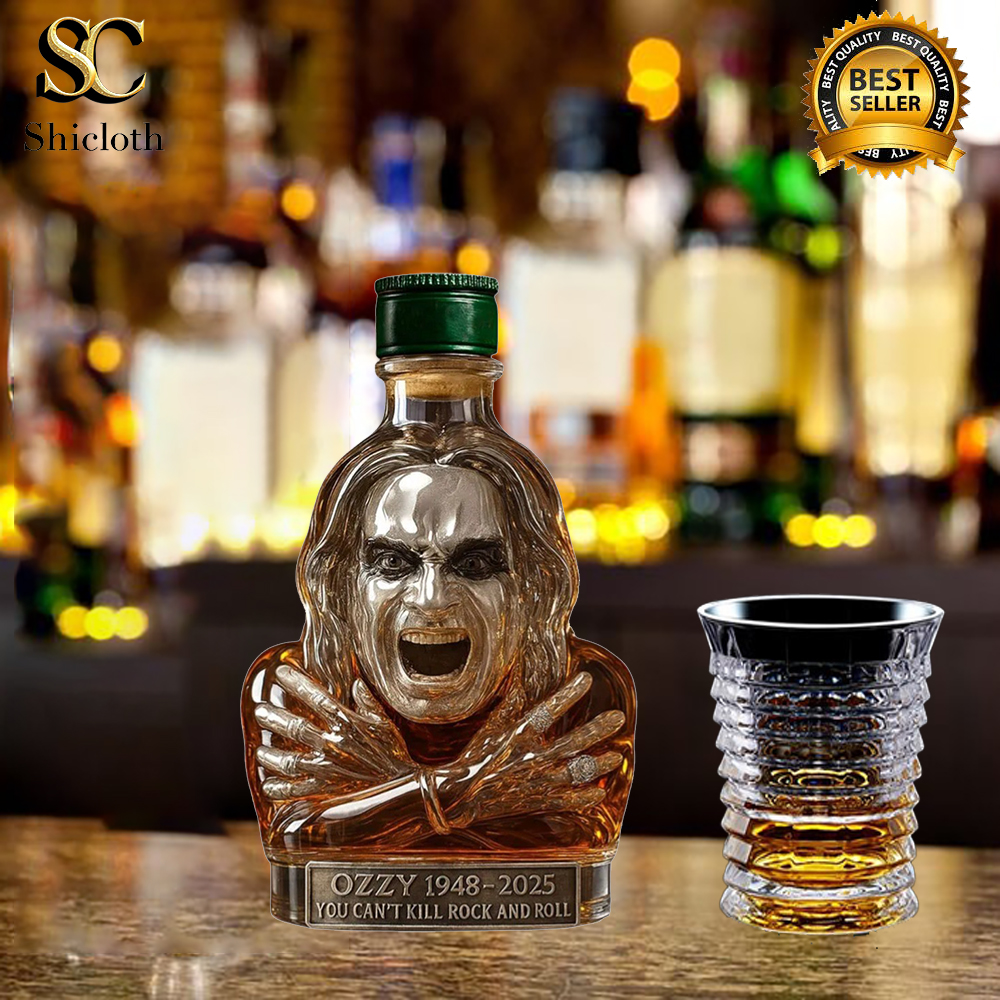 Ozzy Osbourne You Can't Kill Rock 'n Roll Memorial Whiskey Bottle 4 Ozzy Osbourne You Can't Kill Rock 'n Roll Memorial Whiskey Bottle - Image 4