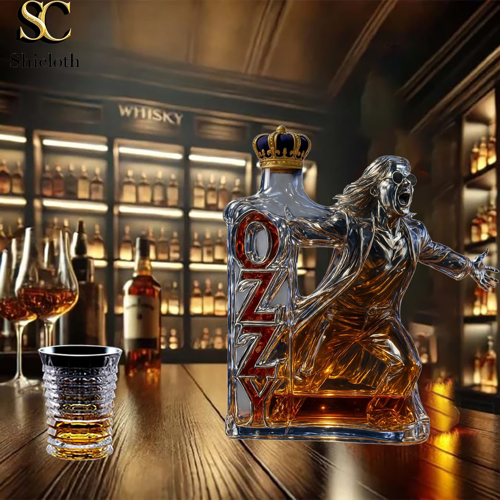 Ozzy Osbourne Memorial Final Tour Whiskey Bottle